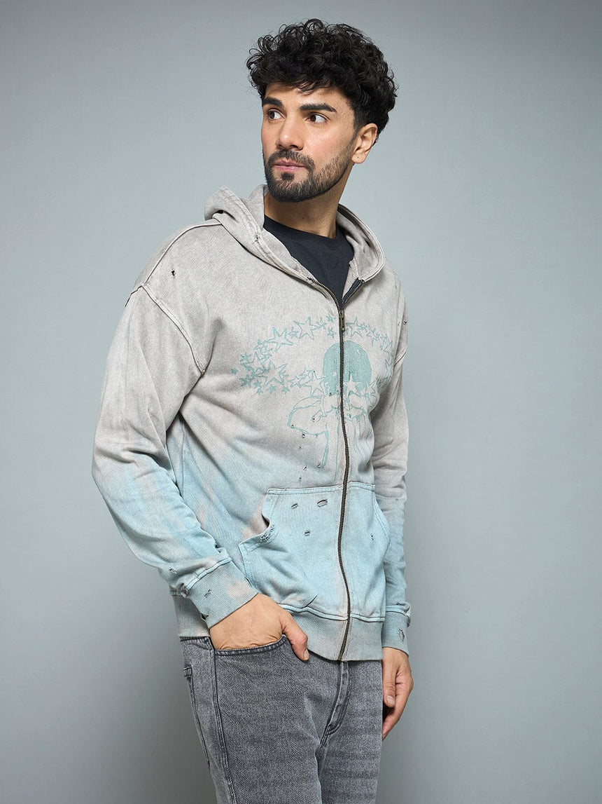 Mould Distressed Vintage Washed Hoodie Sweatshirts Fugazee