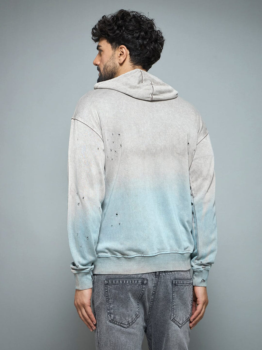 Mould Distressed Vintage Washed Hoodie Sweatshirts Fugazee