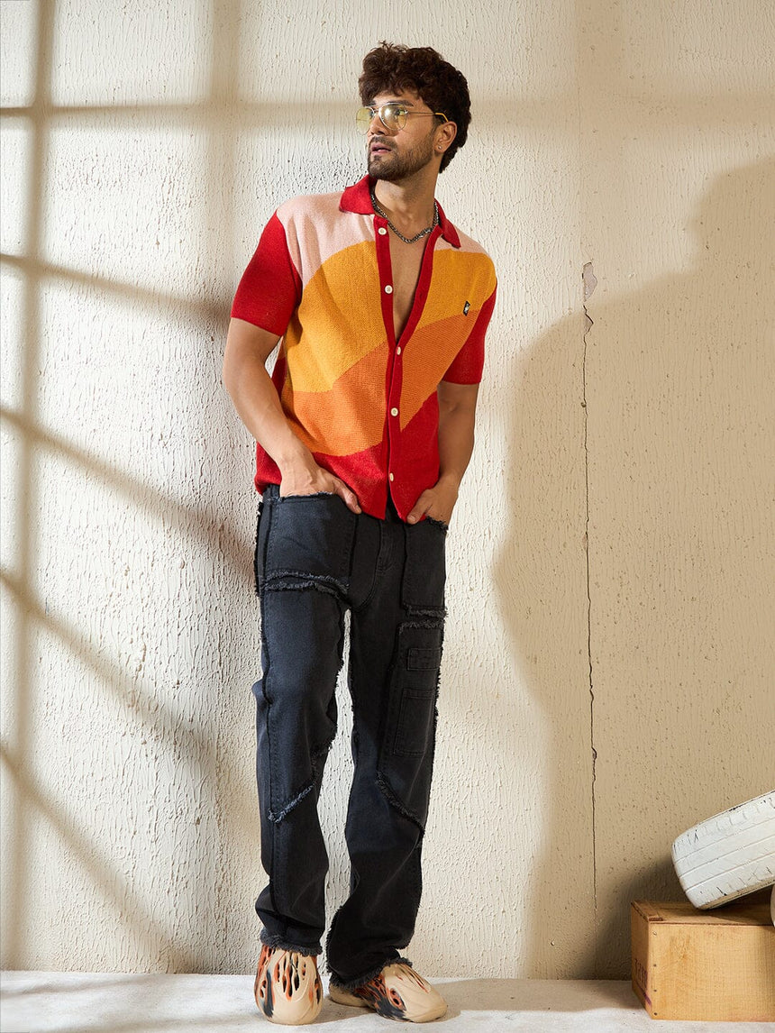 Shades Of Sun Crochet Shirt Shirts Fugazee