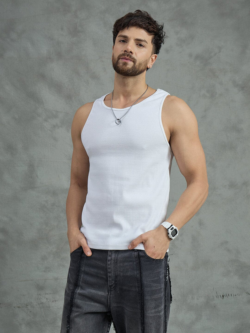 Green Corduroy Cropped Embroidery Shirt With White Vest Shirts Fugazee