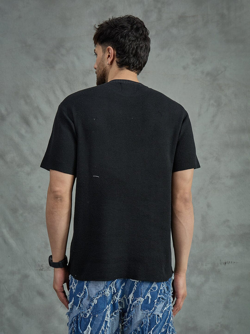 Black Fallen Angel T-Shirt T-shirts Fugazee