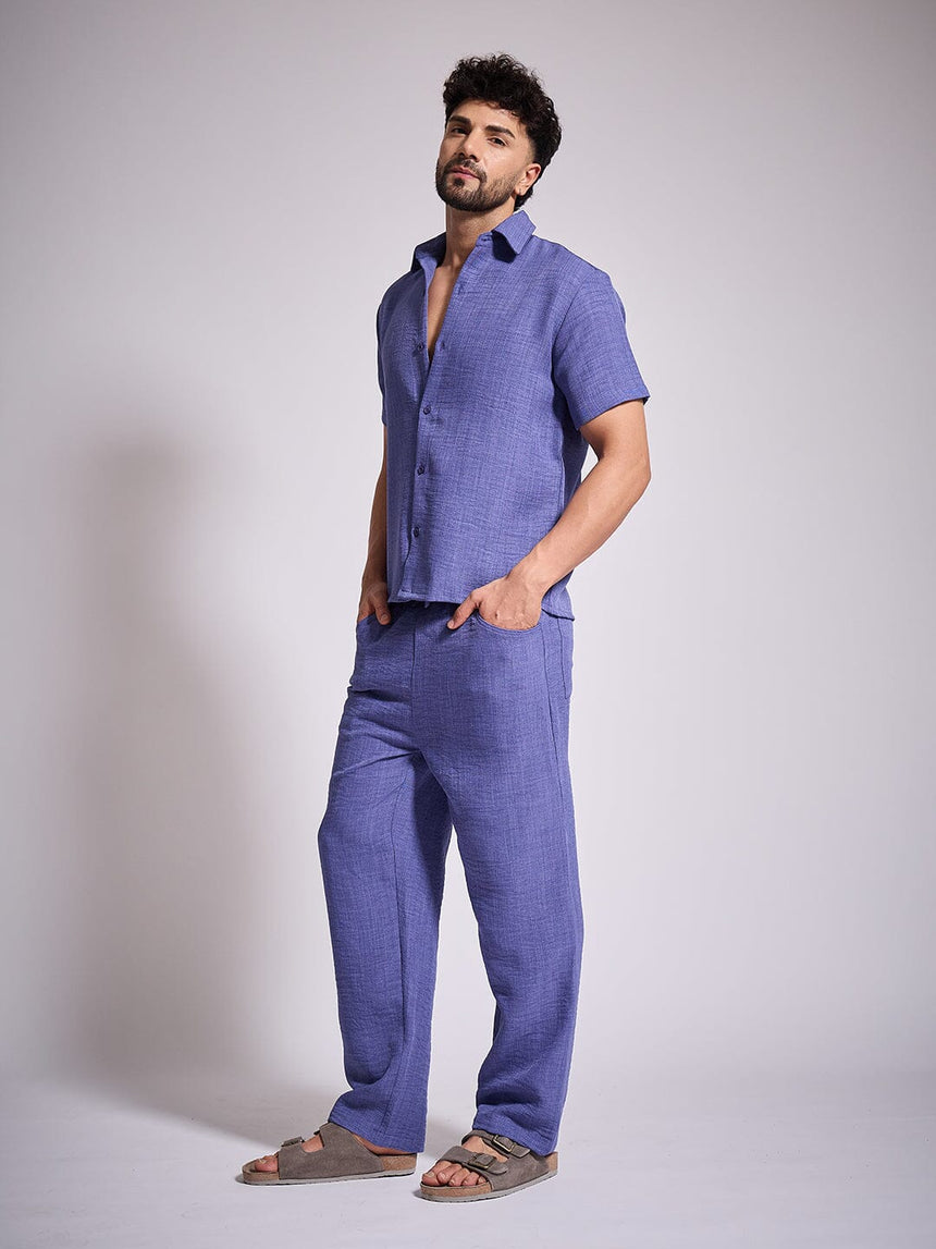 Navy Overdyed PJ Coord Set Clothing Set Fugazee