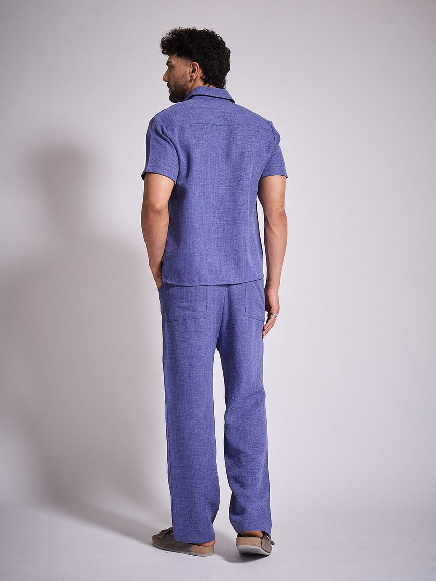 Navy Overdyed PJ Coord Set Clothing Set Fugazee