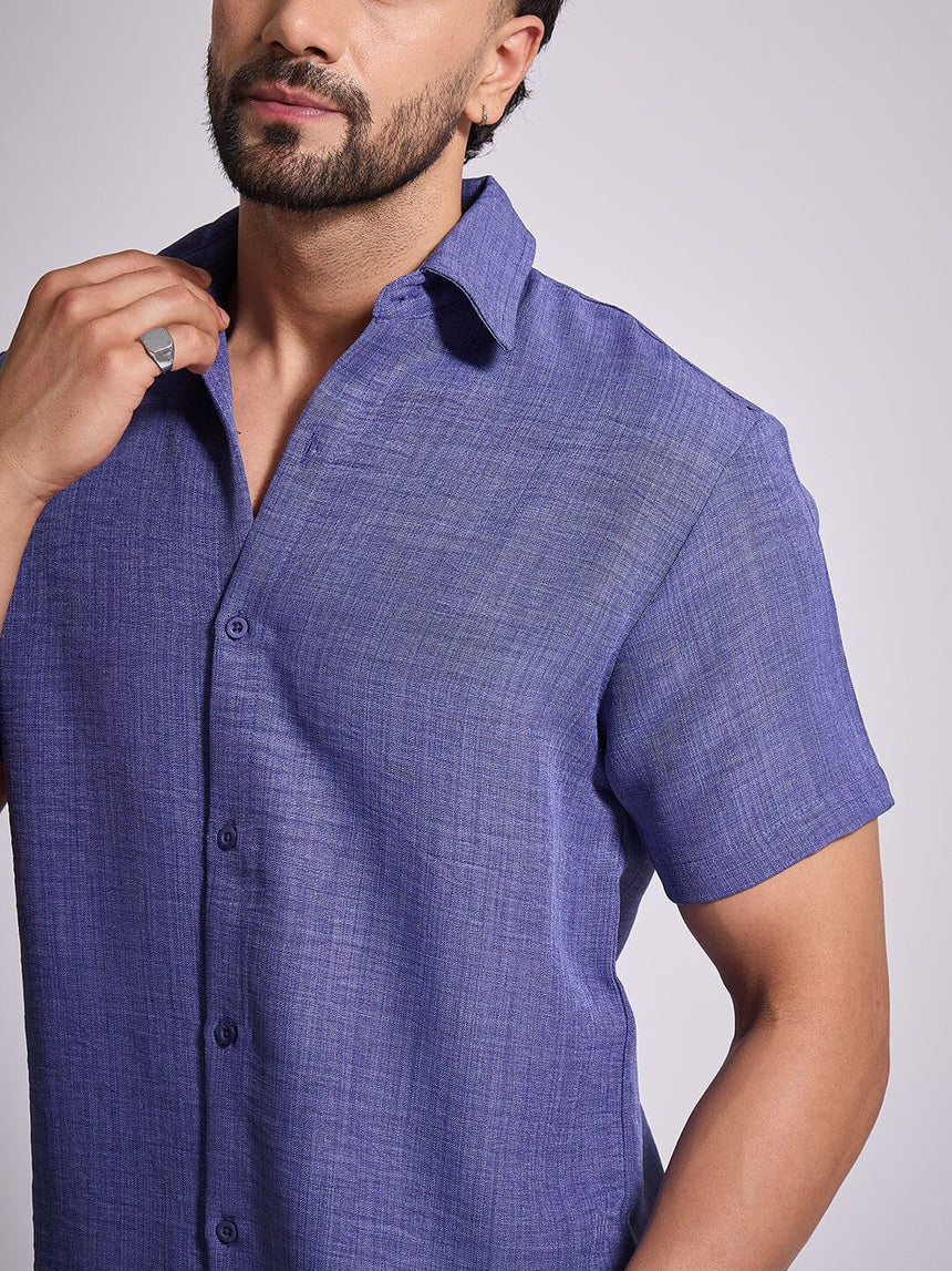 Navy Overdyed PJ Coord Set Clothing Set Fugazee