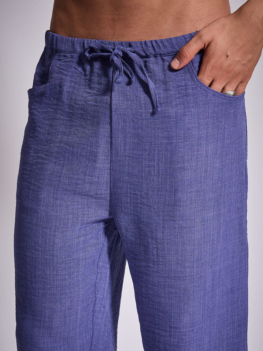 Navy Overdyed PJ Coord Set Clothing Set Fugazee