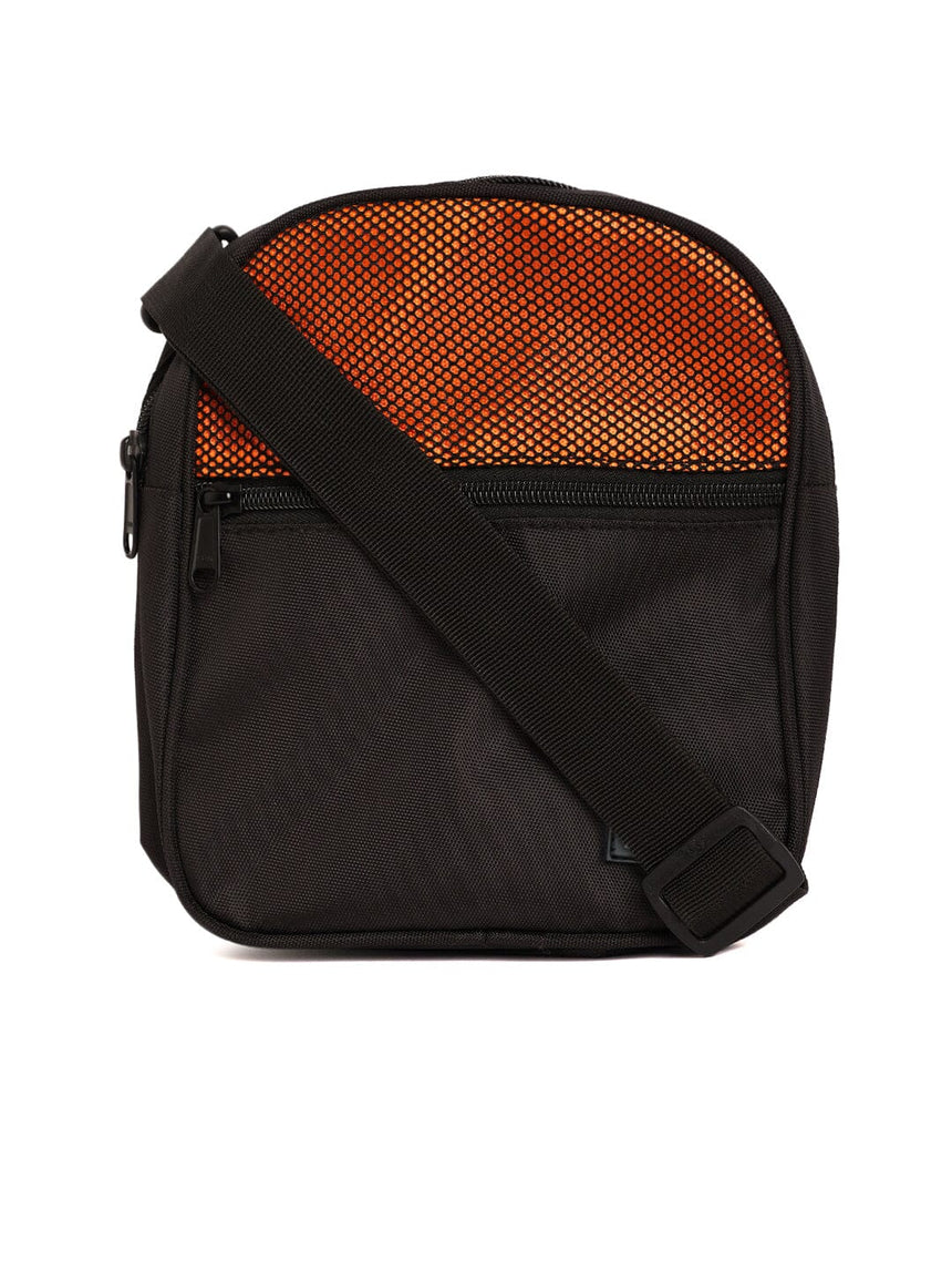 Black & Orange Sling Bag Bag Fugazee