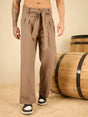 Tan Twill Korean Baggy Pants Trousers Fugazee 