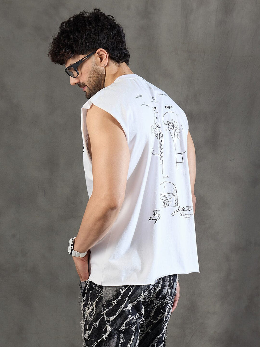 White Boxing Club Gym Tank Tshirt T-shirts Fugazee