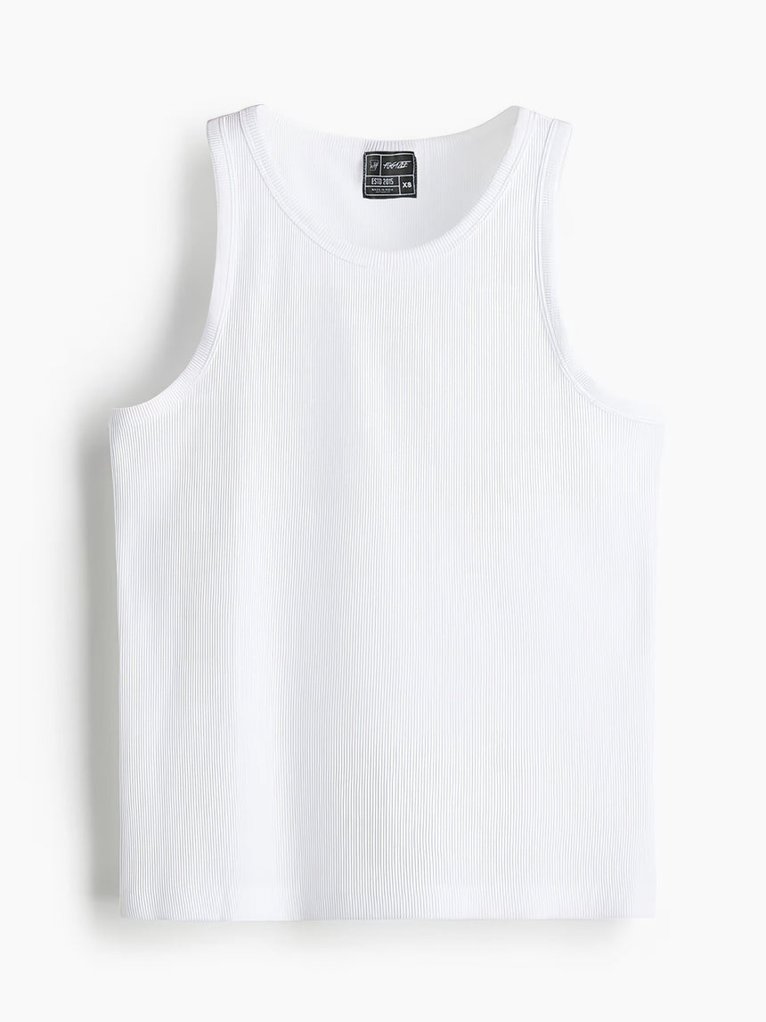 Solid Ribbed Vest Pack Of 3 T-Shirts Fugazee
