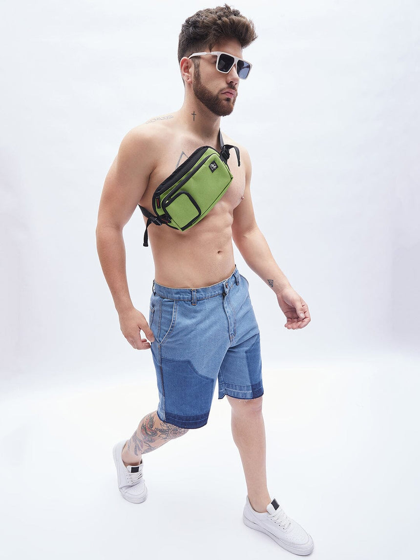 Lime Green Cross Body Bag Bag Fugazee