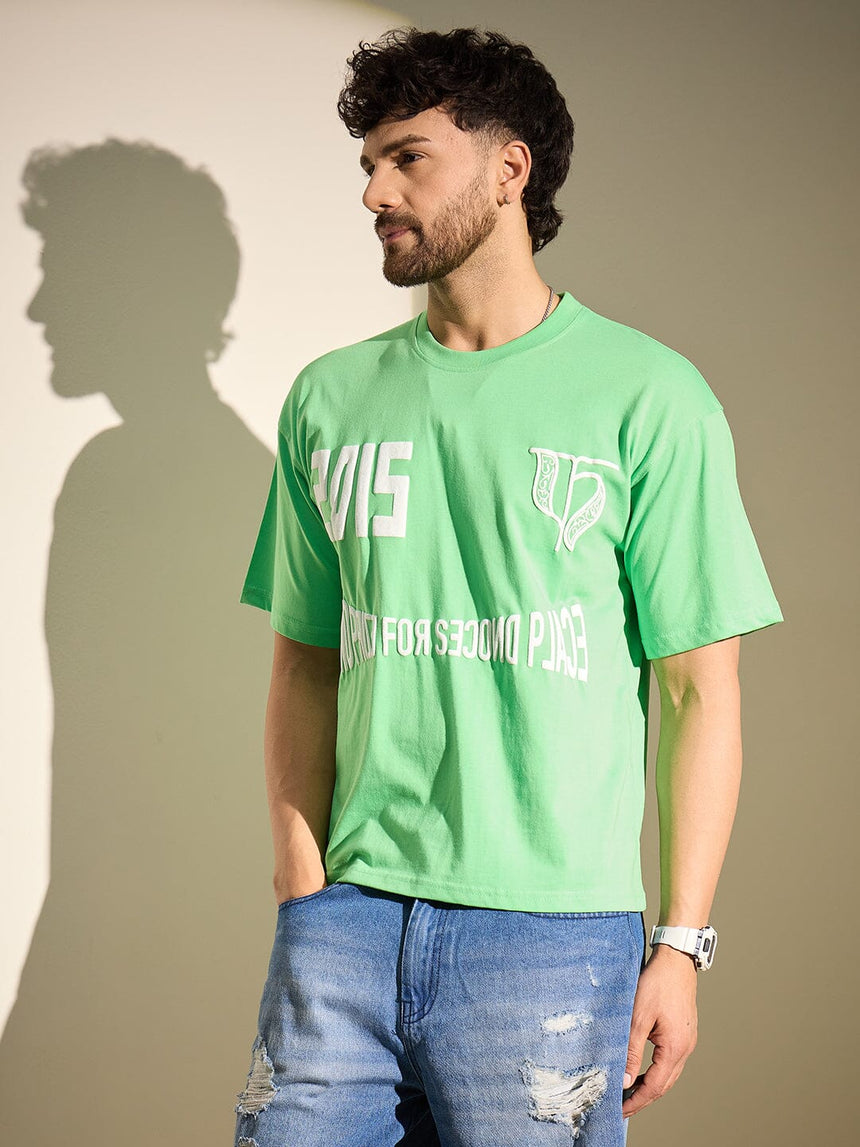 Mint Graphic Oversized Tshirt T-Shirts Fugazee