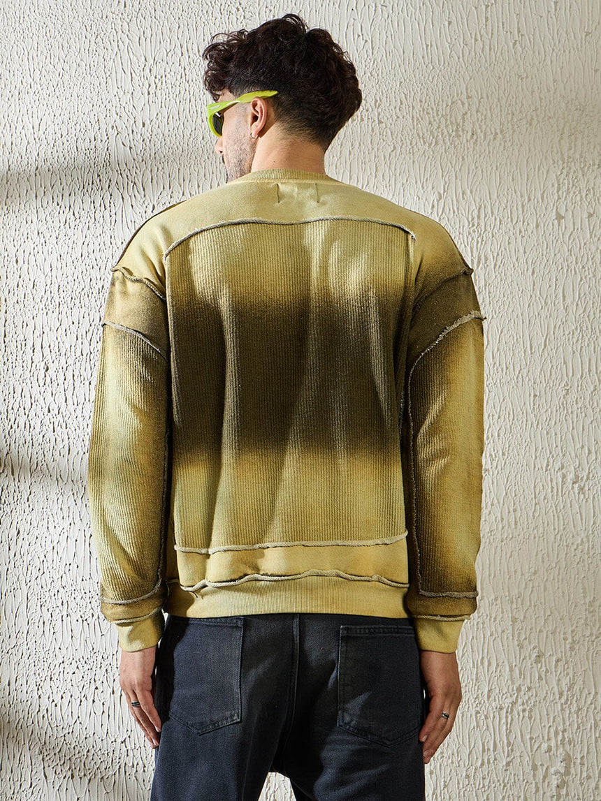 Desert Ombre Double Layered Sweatshirt Sweatshirts Fugazee