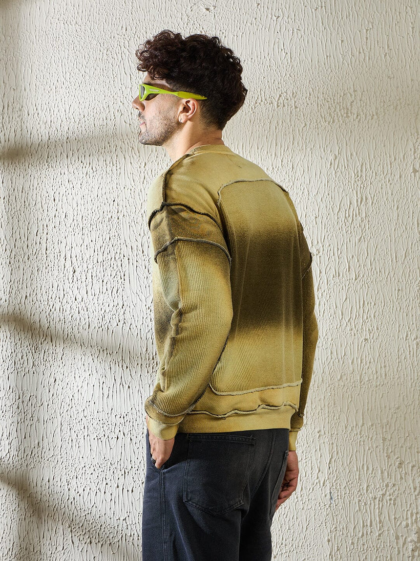 Desert Ombre Double Layered Sweatshirt Sweatshirts Fugazee