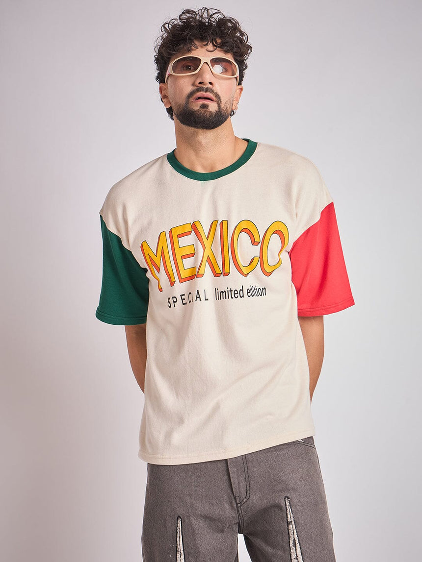 Mexico Graphic Oversized Tshirt T-Shirts Fugazee