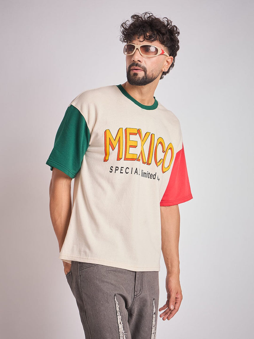 Mexico Graphic Oversized Tshirt T-Shirts Fugazee