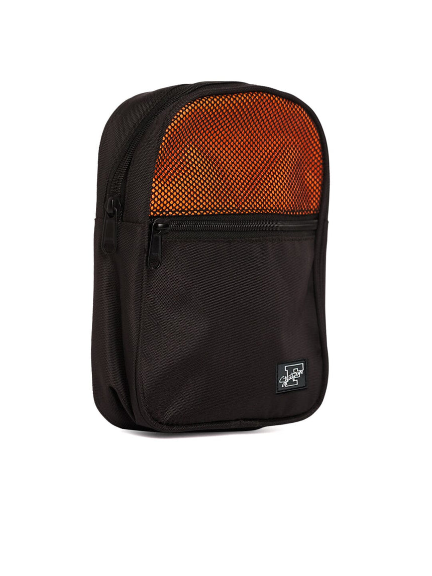 Black & Orange Sling Bag Bag Fugazee