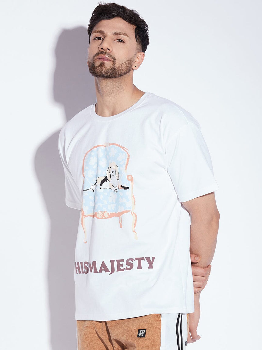 White Majesty Graphic Tshirt T-shirts Fugazee
