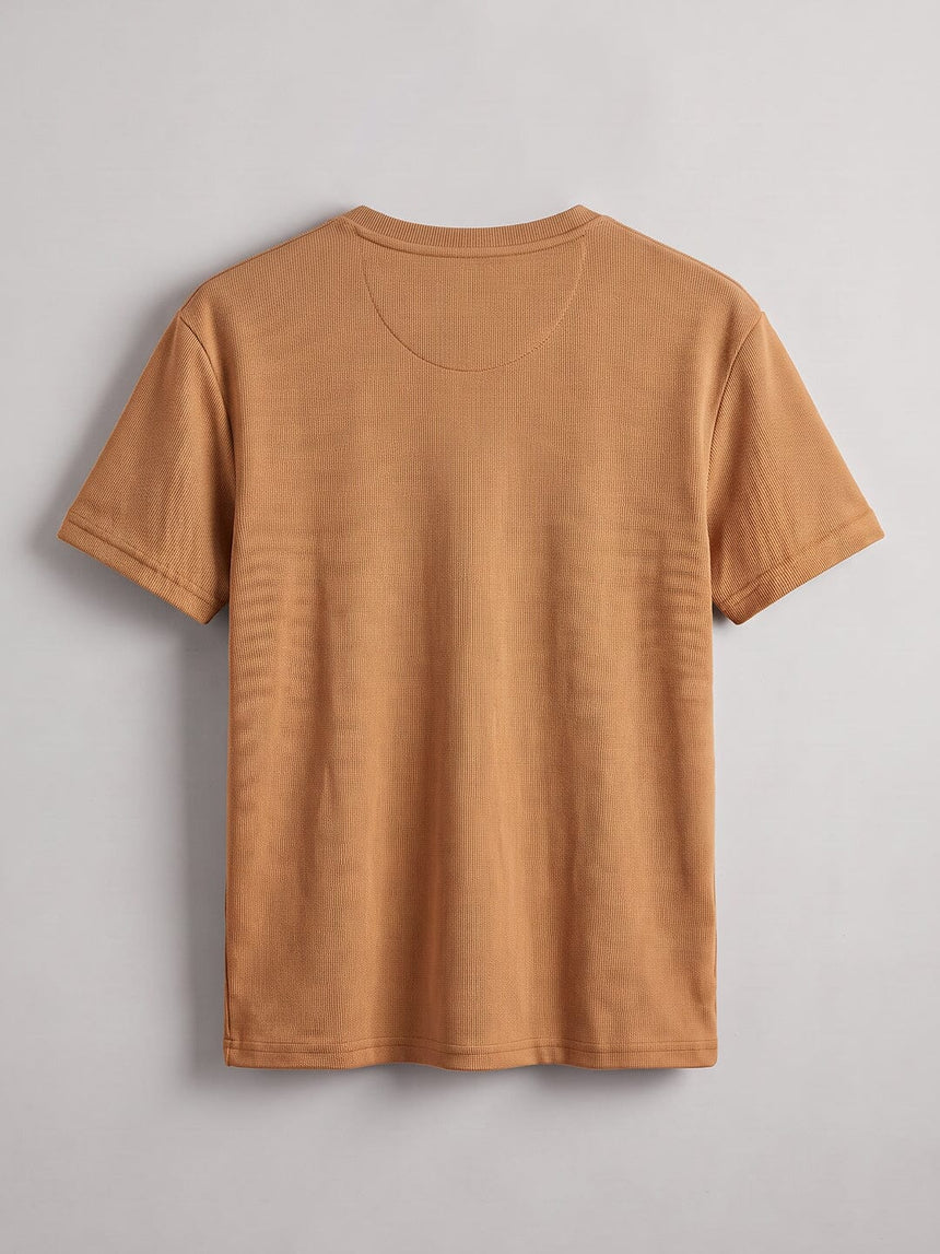 Sand Notch Neck Tshirt