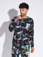 Multi Colour Tie and Dye Oversized Sweatshirt Sweatshirts Fugazee