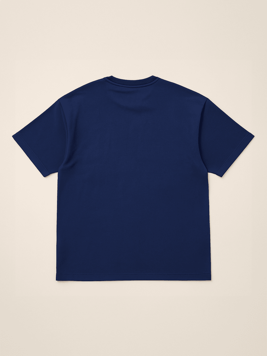 Navy Graphic Oversized Tshirt T-Shirts Fugazee