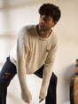 Sand Sheer Longsleeves Knitted Tshirt T-shirts Fugazee