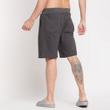 Charcoal Loser Graphic Relaxed Fit Shorts Shorts Fugazee 