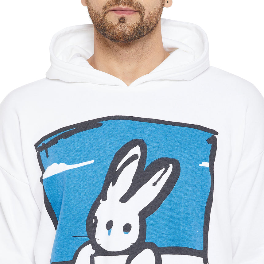 Hang On Oversized Hooded Sweatshirt Sweatshirts Fugazee