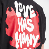 Black Love Graphic Oversized Tshirt T-shirts Fugazee 