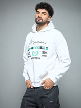 White Monaco Yatch Club Oversized Hoodie Sweatshirts Fugazee 