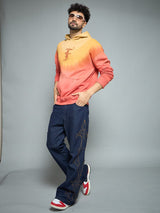 Sunrise Ombre Oversized Hoodie Sweatshirts Fugazee 