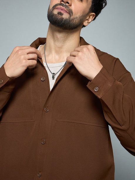 Brown Minimalist Korean Clothing Set Clothing Set Fugazee 