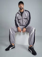 Grey Crescent Cut And Sew Tracksuit Tracksuits Fugazee 