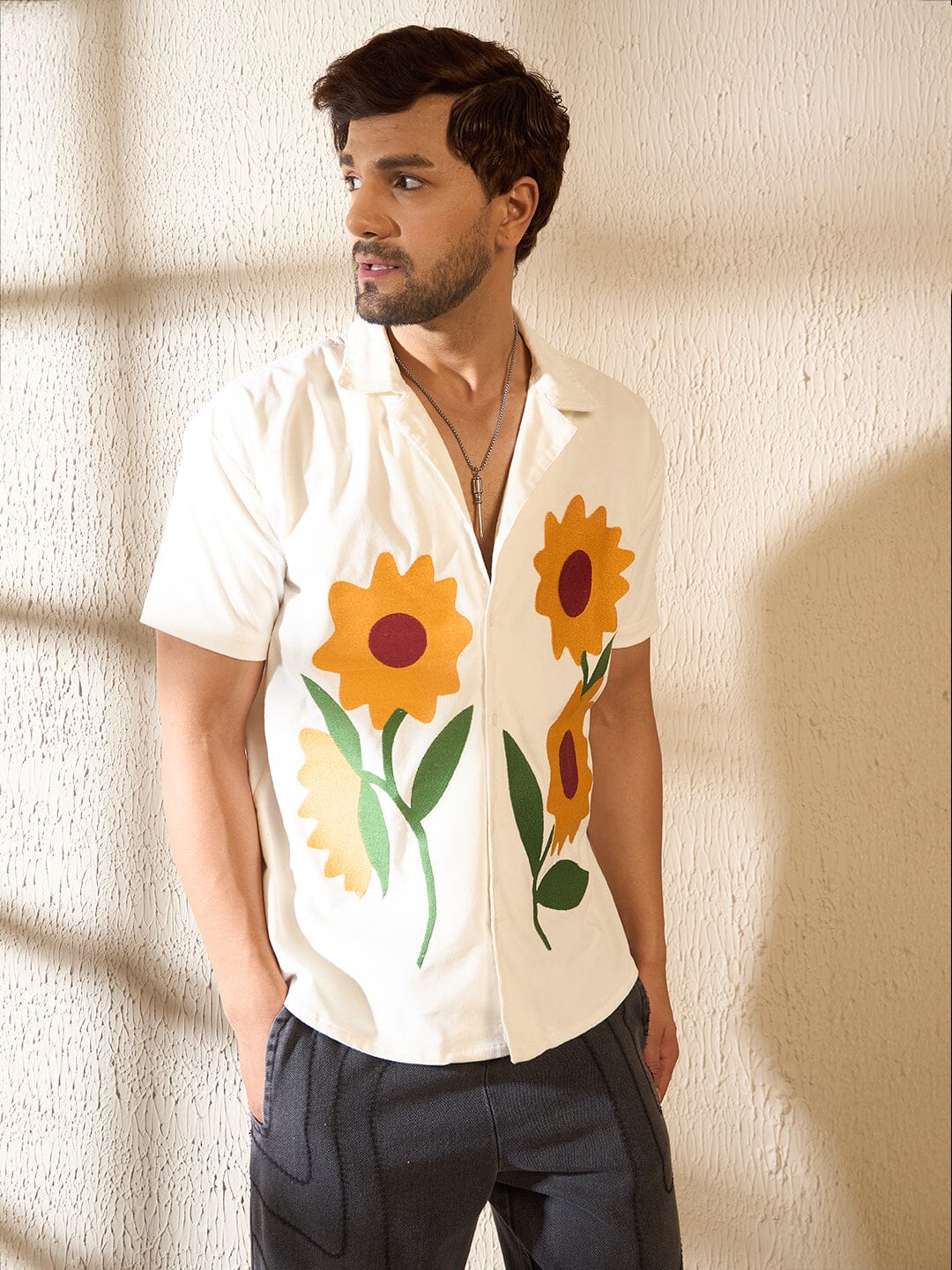 SUNFLOWER FLORA CPO SHIRT モーガン蔵人着 【公式通販】