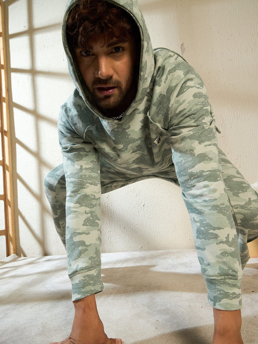 Light Camo Oversized Tracksuit Tracksuits Fugazee 