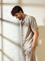 Sliver Mink Cuban Shirt Shirts Fugazee 