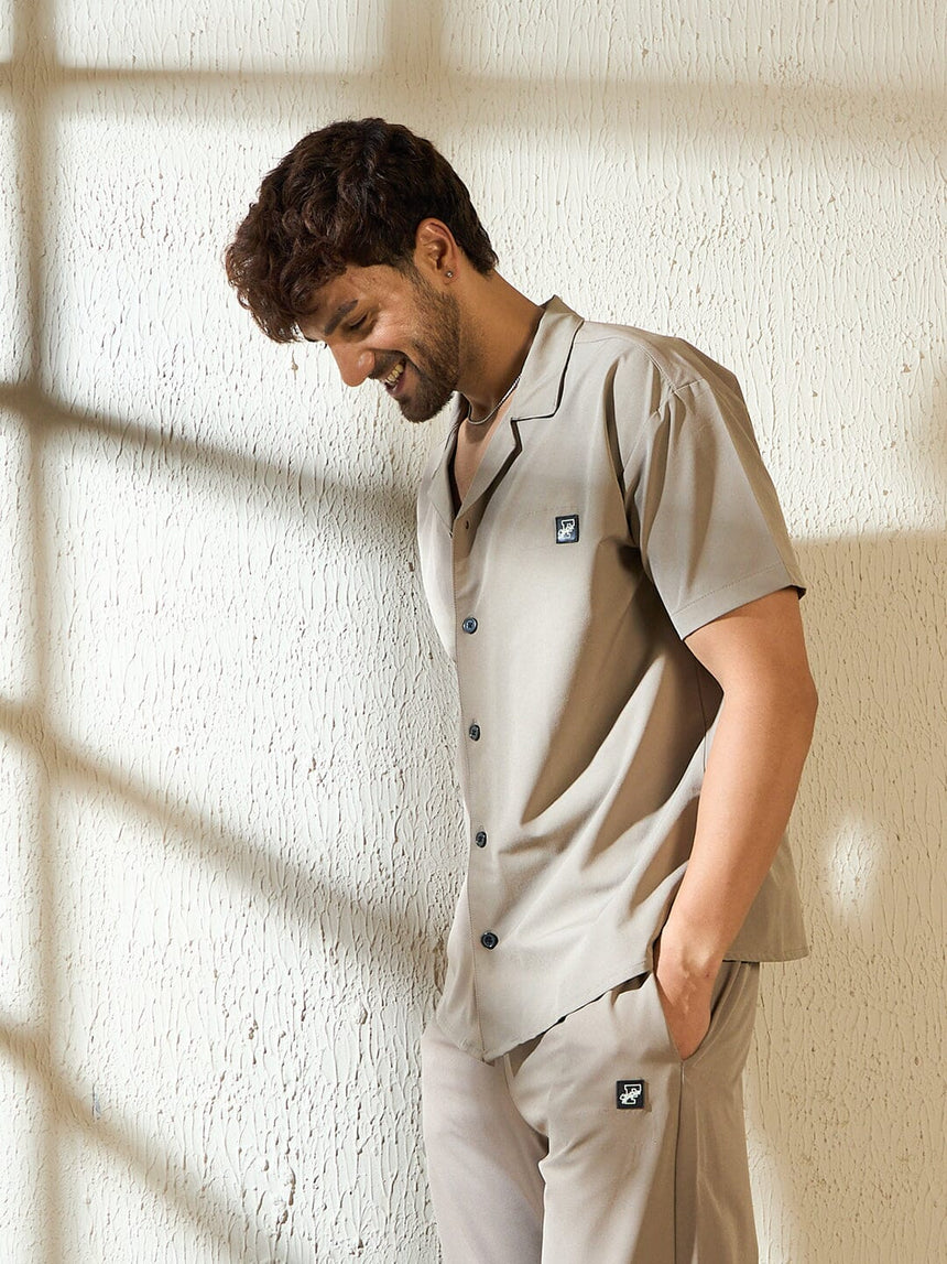 Sliver Mink Cuban Shirt Shirts Fugazee 