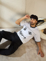 Black Oversized Cargo Pocket Trackpants Trackpants Fugazee 