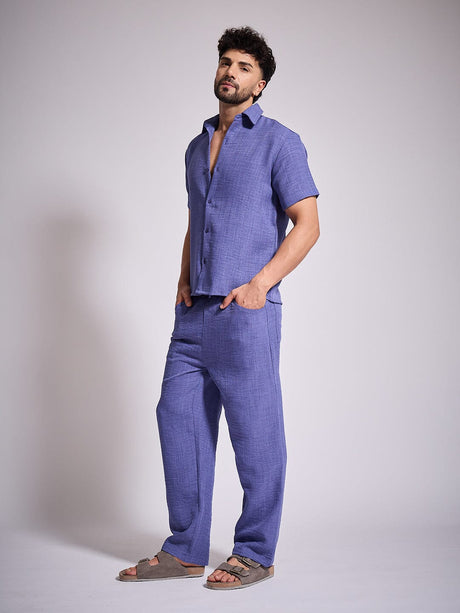 Navy Overdyed PJ Coord Set Clothing Set Fugazee 