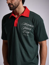 Olive Yatch Club Polo Tshirt T-Shirts Fugazee 