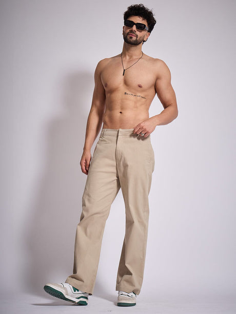 Sage Green High Waisted Trousers Trousers Fugazee 