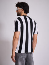 Black & White Football Jersey Tshirt T-Shirts Fugazee 