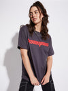 Grey Venomous Snake Unisex Oversized Tshirt