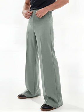 Foam Green Highwaisted Bell Bottom Trousers Trousers Fugazee 