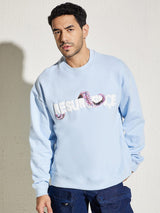 Sky Octopus Oversized Sweatshirt