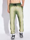 Olive Spray Bleached Relaxed Fit Jogger