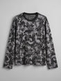 Grey Camo Waffle Longsleeve Tshirt T-Shirts Fugazee 