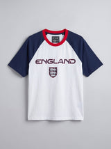 England Retro Football Cropped Tshirt T-Shirts Fugazee 