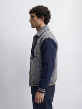 Blue Tweed NY Applique Jacket Jackets Fugazee 