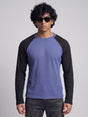Dutch Blue Waffle Raglan Longsleeve Tshirt T-Shirts Fugazee 