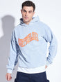 Sky Pigment Washed Graphic Cropped Hoodie Sweatshirts Fugazee 